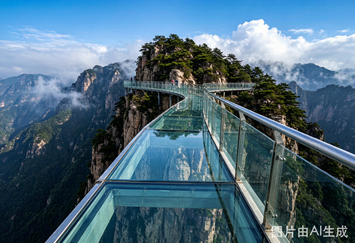 Glass Walkway